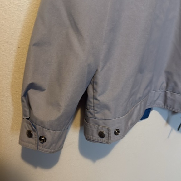 Vintage London Fog Jacket Size 42 Reg Grey Waterproof Mayerial Zipper EUC Mens - Picture 10 of 14